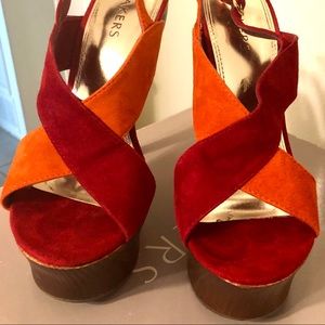 Bakers opened toe heels